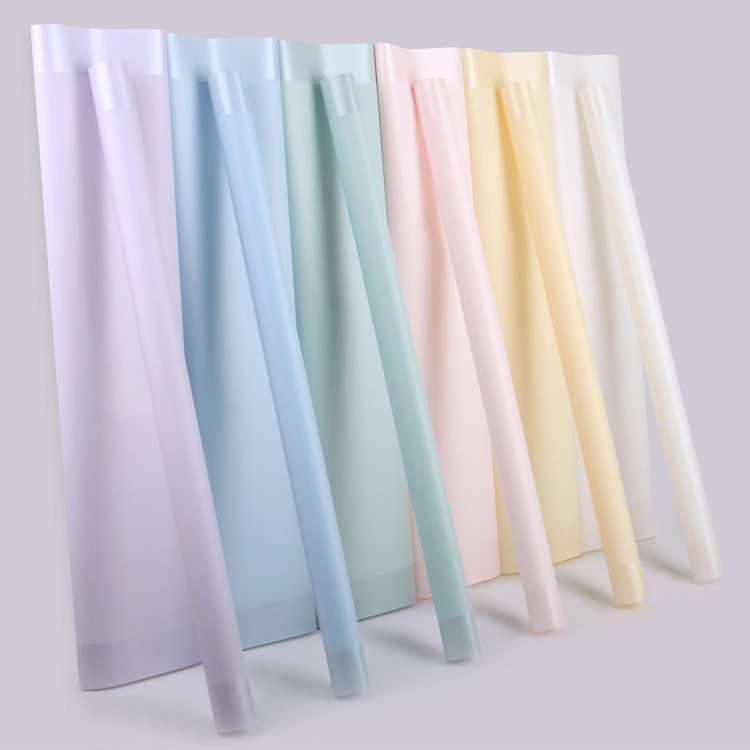 MYHC-09 Puffy Hame 57×57cm (±2cm) Yksivärinen kukkapakkauskalvo
