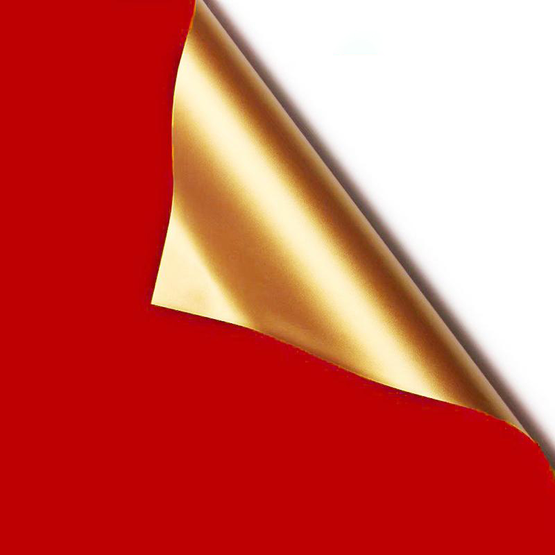 MYHC-17 yksipuolinen Flash Gold, kaksipuolinen kaksivärinen, helmiäiskalvo, kukkakäärepaperi