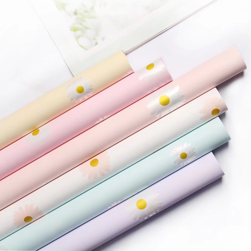 MYHC-18 Fresh Little Daisy Pearl -kukkakäärepaperi