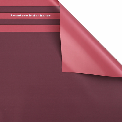 MYHC-22 57 × 57 cm (± 2 cm) yksipuolinen vaakasuora helmiäiskalvo, kukkakäärepaperi