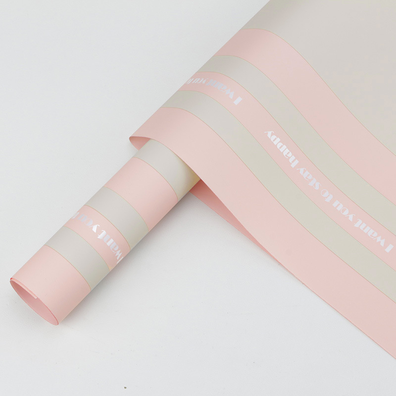 MYHC-22 57 × 57 cm (± 2 cm) yksipuolinen vaakasuora helmiäiskalvo, kukkakäärepaperi