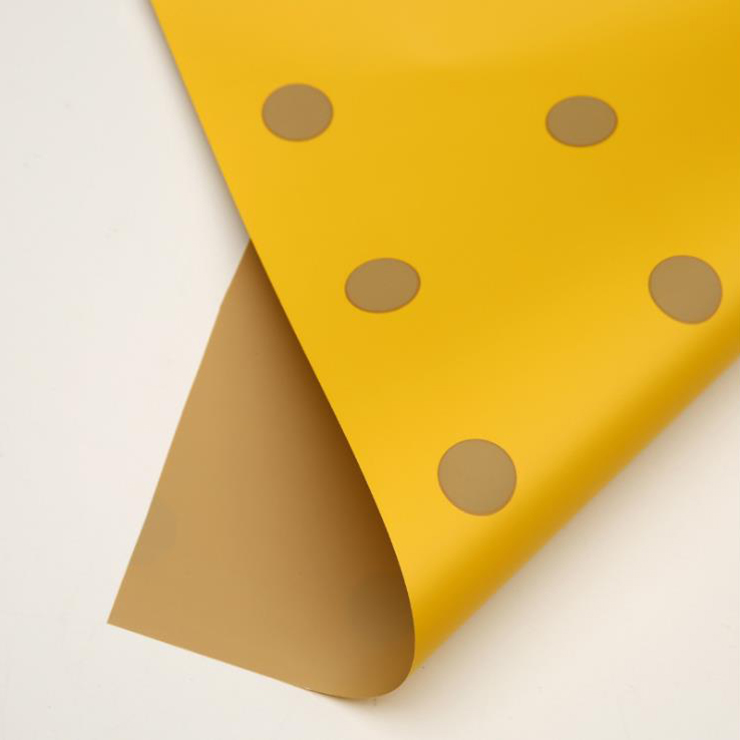 MYHC-24 yksipuolinen polka dot -puuvillakukkakäärepaperi