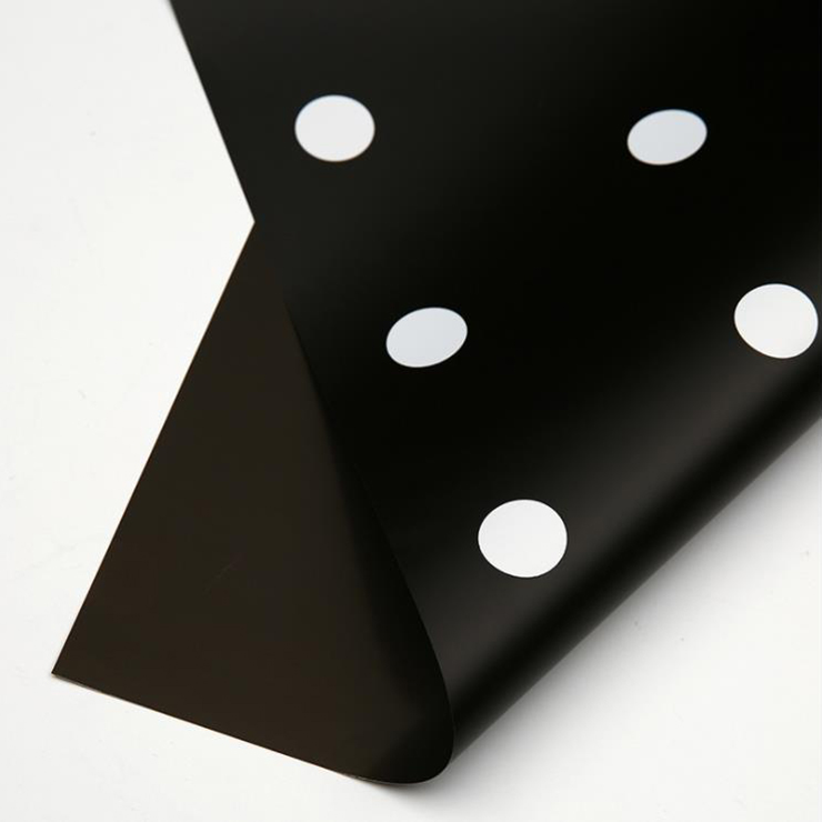 MYHC-24 yksipuolinen polka dot -puuvillakukkakäärepaperi