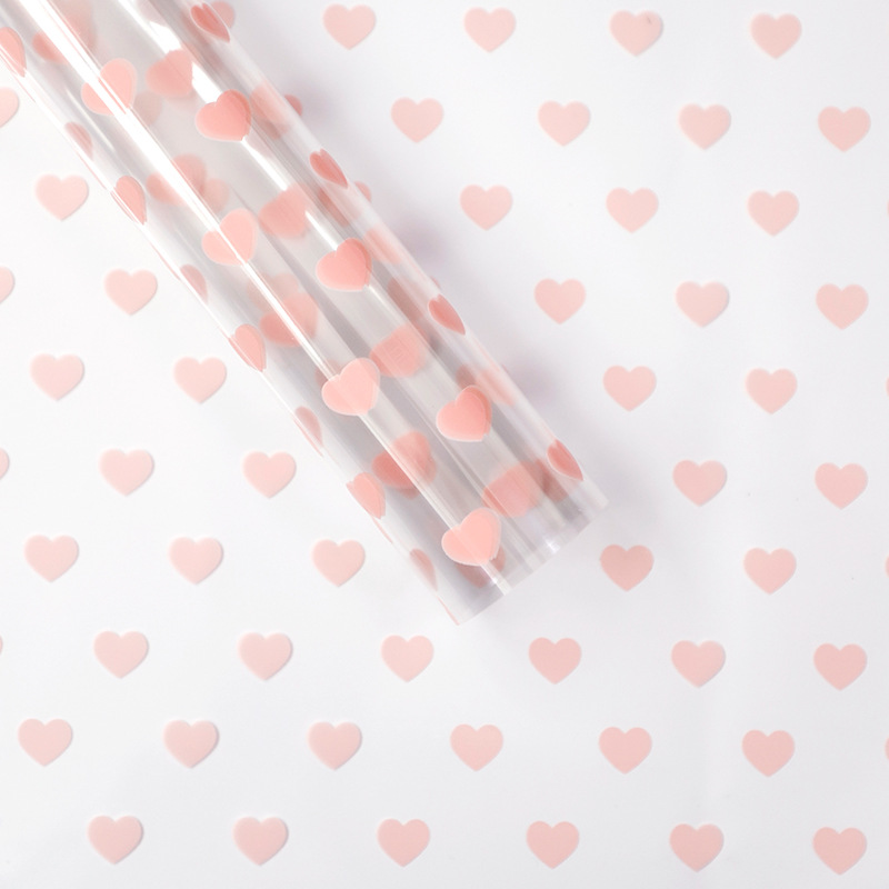 MYHC-62 Even Love Decoration OPP läpinäkyvä kukkapaperi