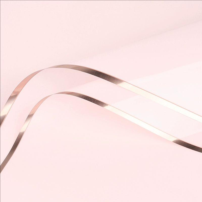 MYHC-72 yksivärinen Gold Edge Water Light -kalvo läpinäkyvä kukkapakkauskalvo
