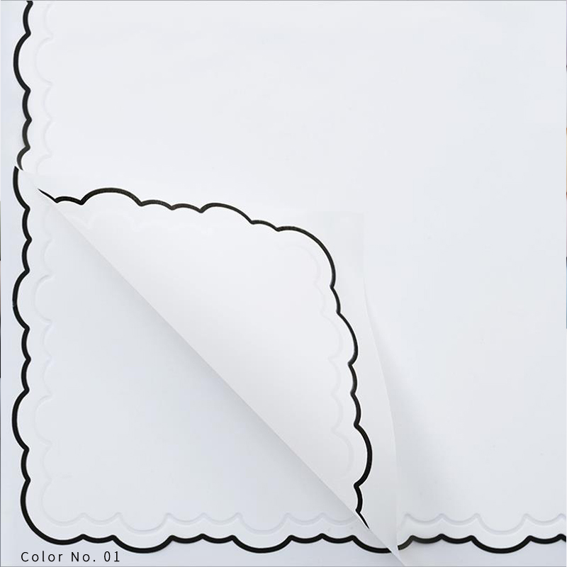 Terälehti hyytelökalvo kukkakäärepaperi