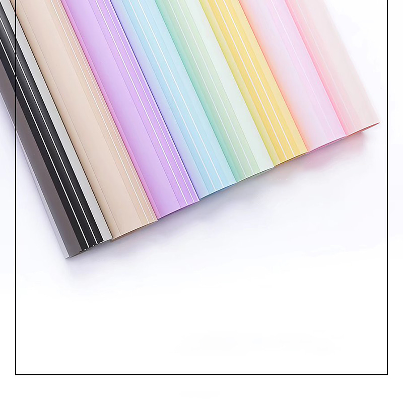 Vedenpitävä kaksipuolinen päällystetty kukkakäärepaperi