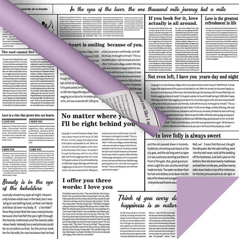 Englantilainen sanomalehti kukkakäärepaperi