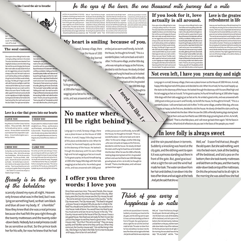 Englantilainen sanomalehti kukkakäärepaperi
