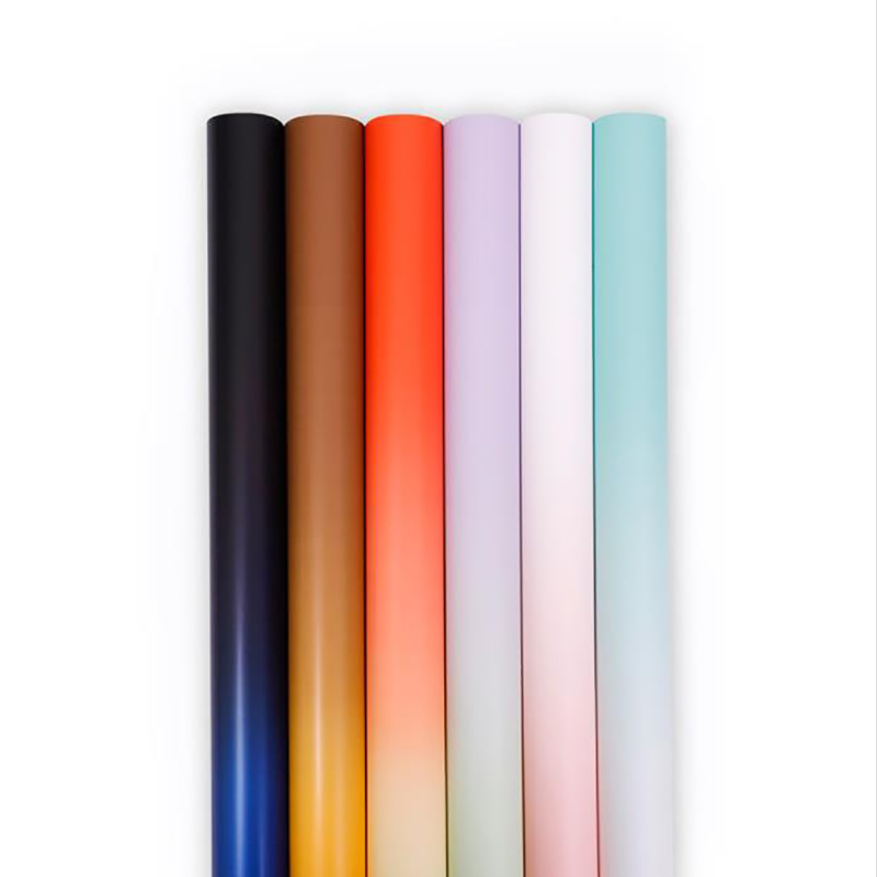 Premium Gradient Flower Bouquet -käärepaperi