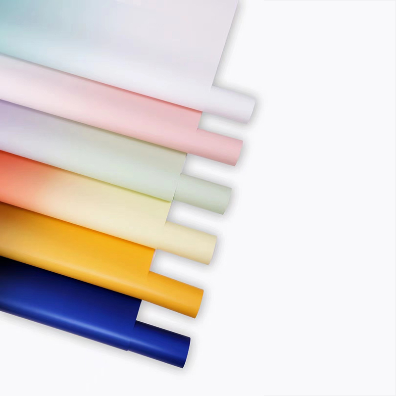 Premium Gradient Flower Bouquet -käärepaperi